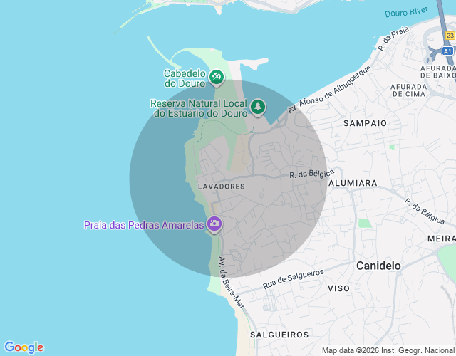 Imóvel no mapa
