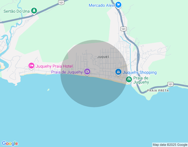 Imóvel no mapa