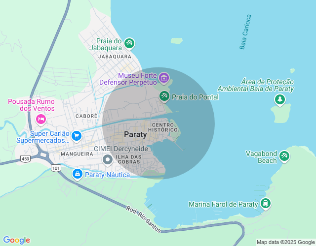 Imóvel no mapa