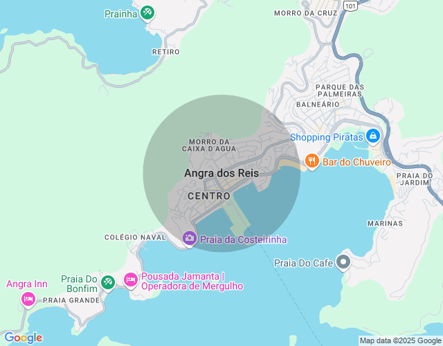 Imóvel no mapa