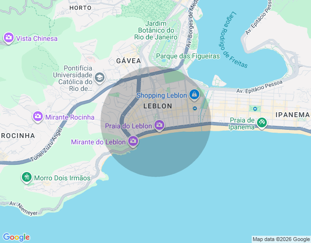 Imóvel no mapa