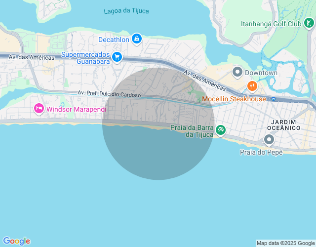 Imóvel no mapa