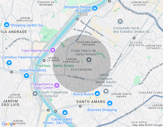 Imóvel no mapa