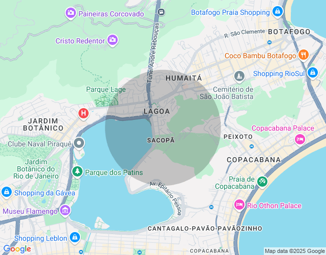Imóvel no mapa