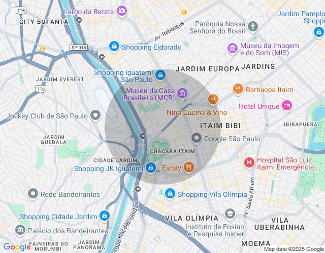 Imóvel no mapa