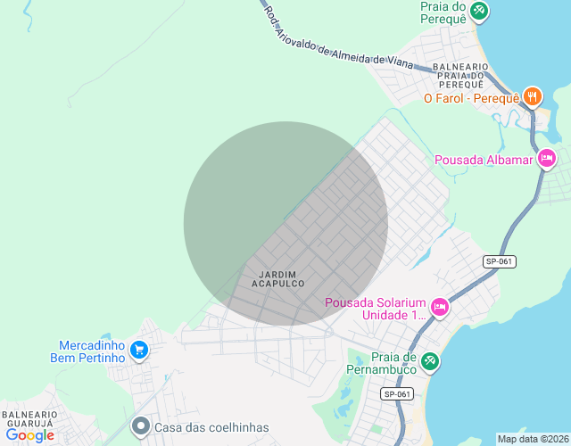 Imóvel no mapa