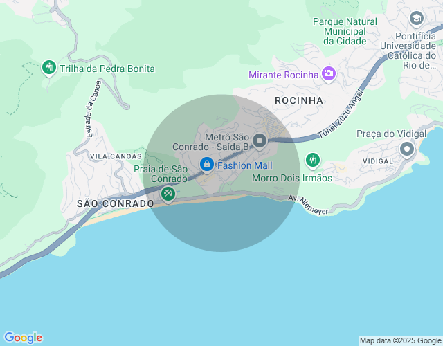 Imóvel no mapa