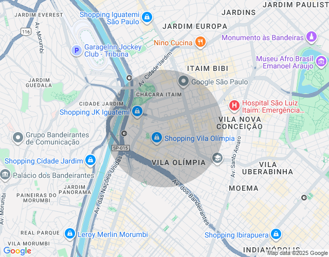Imóvel no mapa