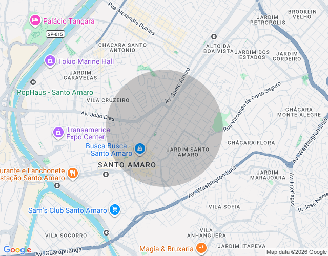 Imóvel no mapa