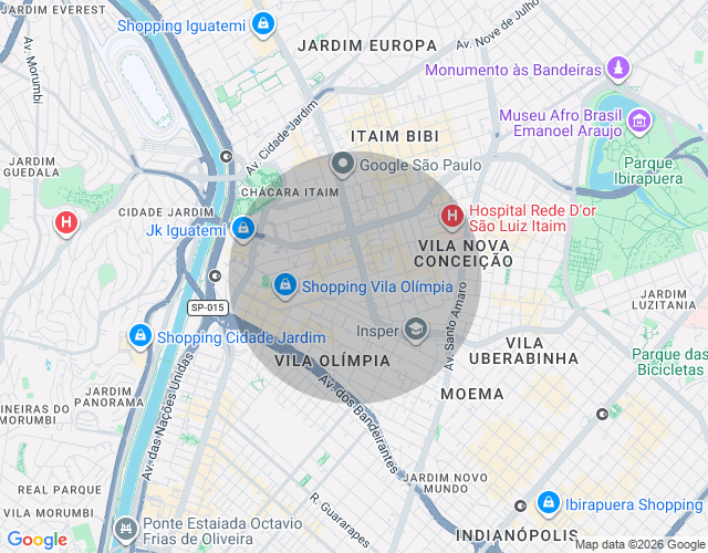 Imóvel no mapa