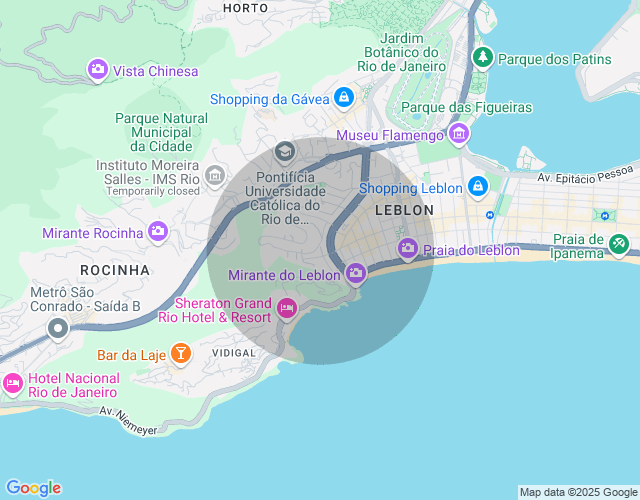 Imóvel no mapa