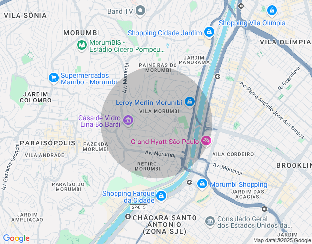 Imóvel no mapa