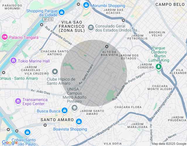 Imóvel no mapa