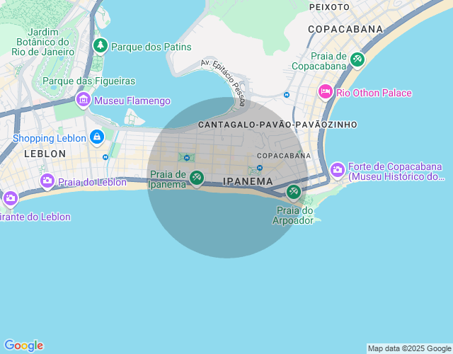 Imóvel no mapa
