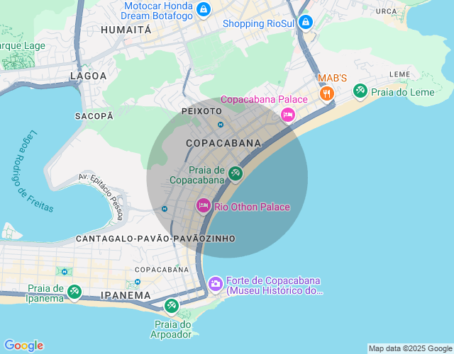 Imóvel no mapa