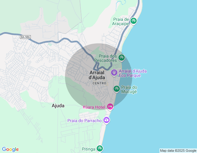 Imóvel no mapa