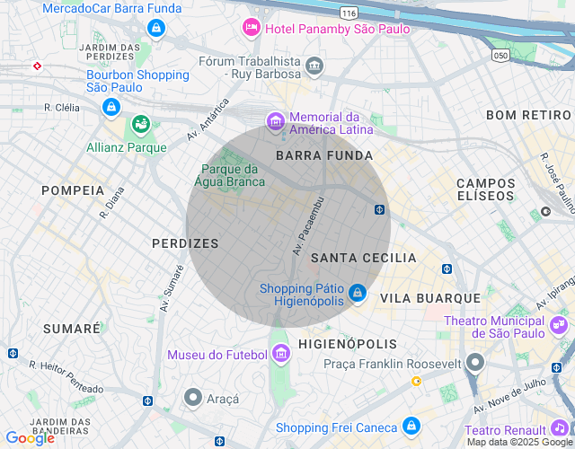 Imóvel no mapa