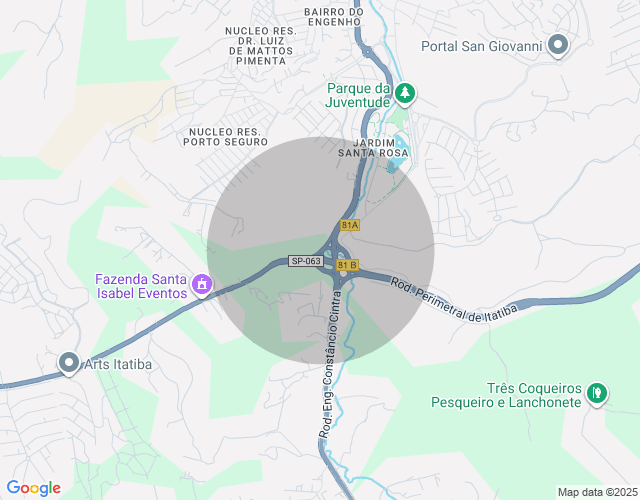 Imóvel no mapa