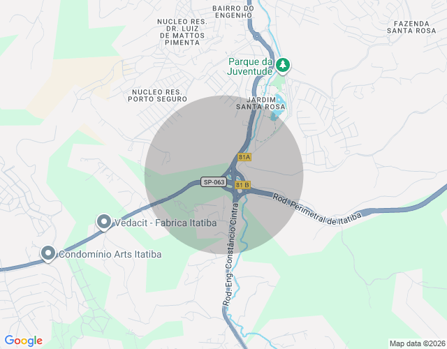 Imóvel no mapa