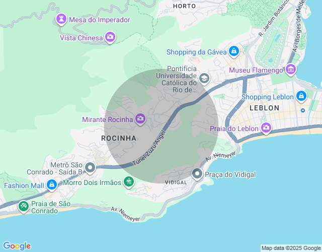 Imóvel no mapa