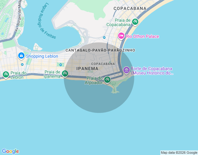 Imóvel no mapa