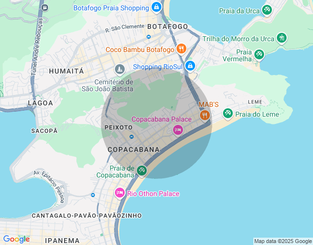 Imóvel no mapa