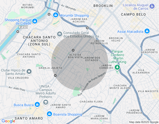 Imóvel no mapa