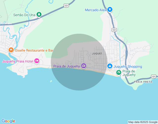 Imóvel no mapa