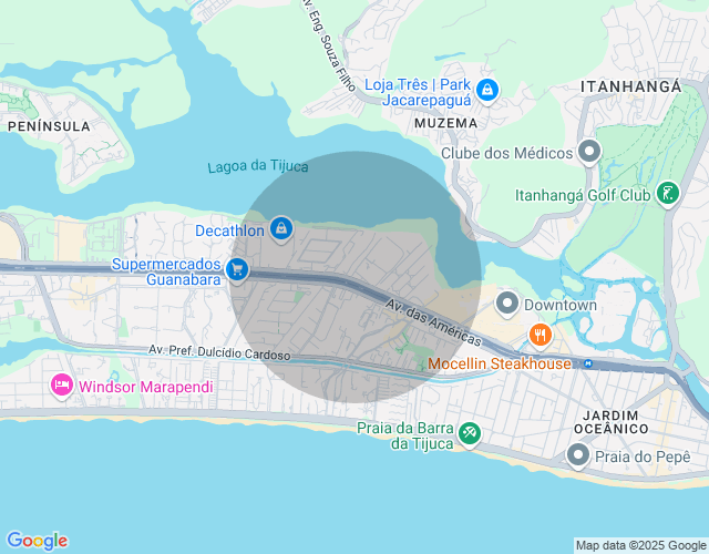 Imóvel no mapa