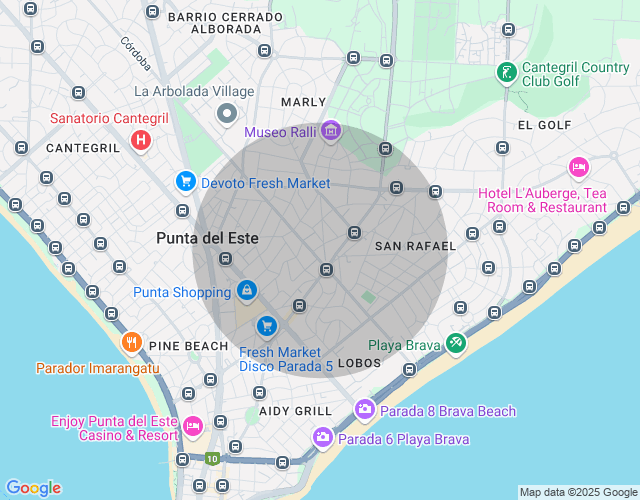 Imóvel no mapa