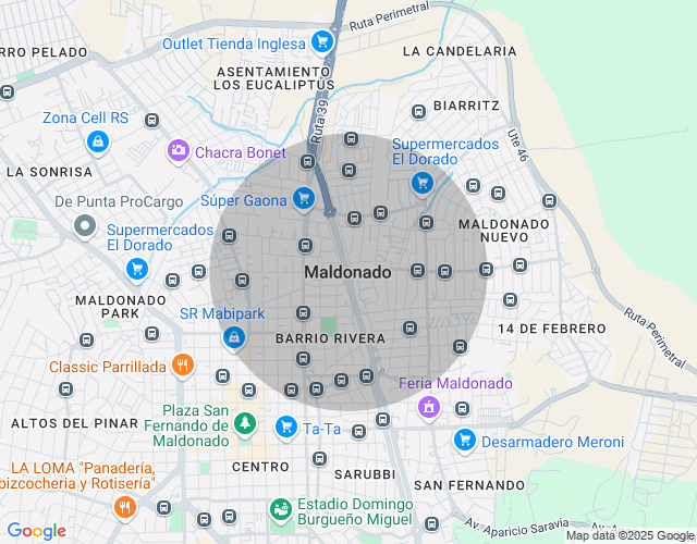 Imóvel no mapa