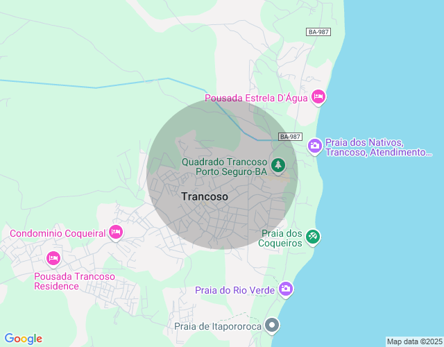 Imóvel no mapa