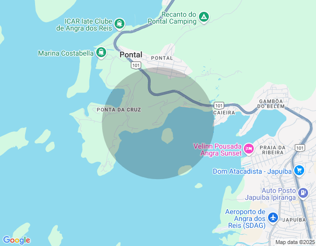 Imóvel no mapa