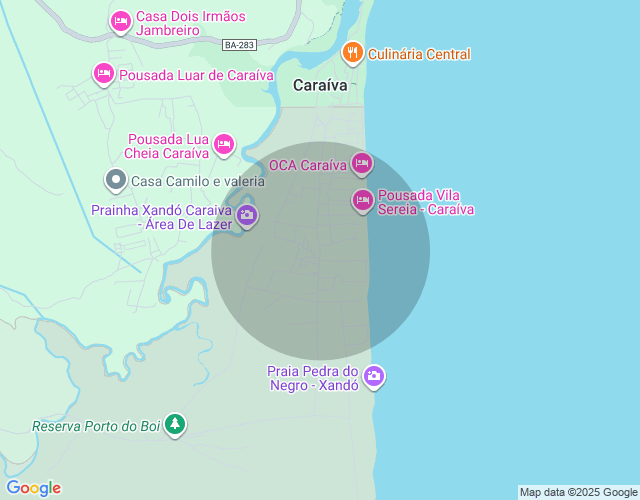 Imóvel no mapa