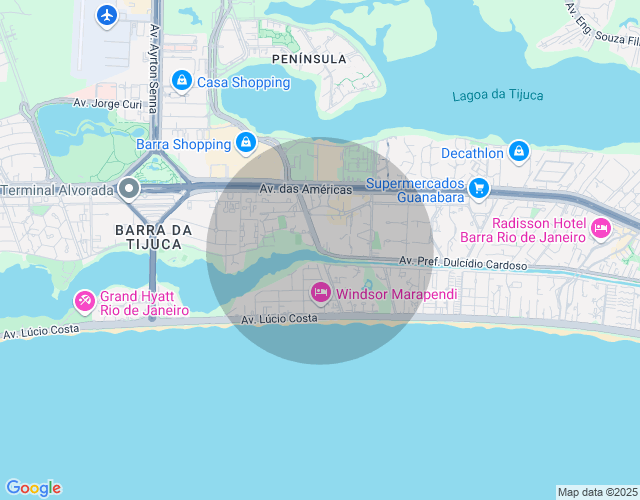 Imóvel no mapa