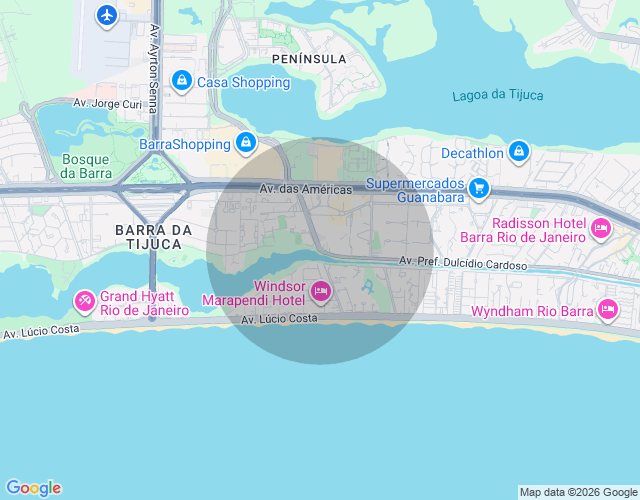 Imóvel no mapa