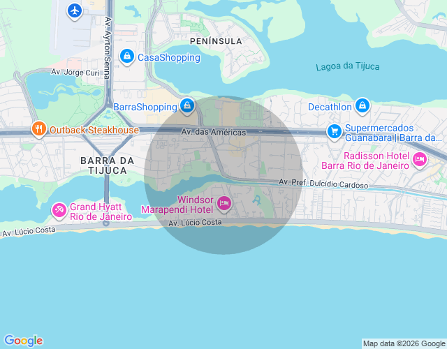 Imóvel no mapa