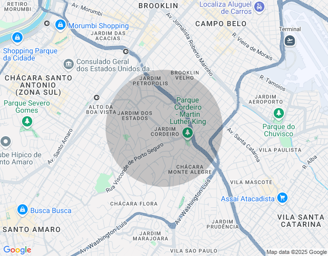 Imóvel no mapa