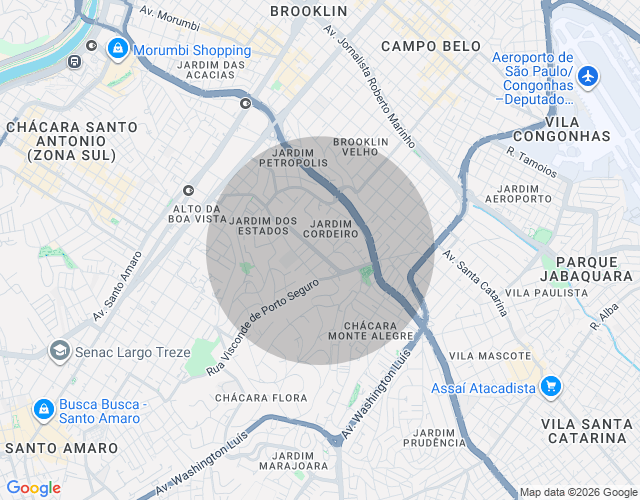Imóvel no mapa