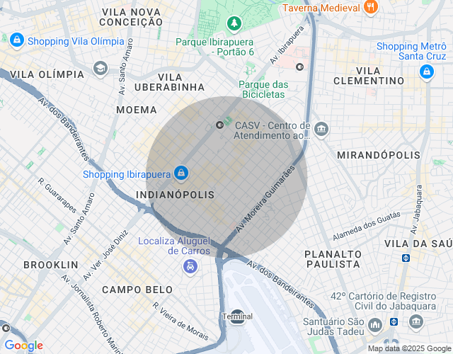 Imóvel no mapa