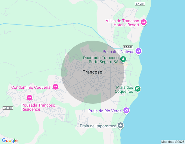 Imóvel no mapa