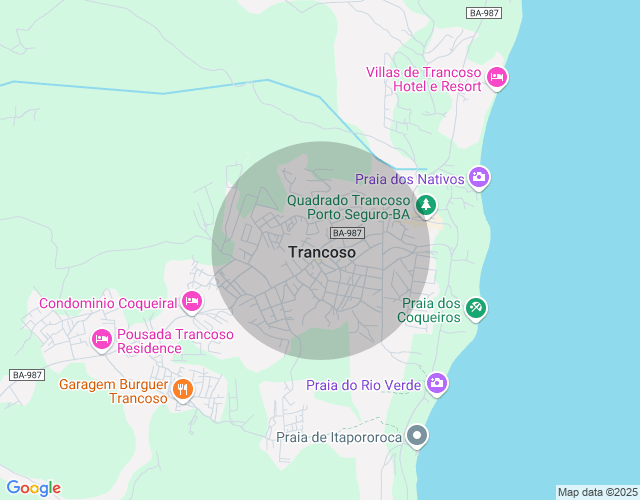 Imóvel no mapa