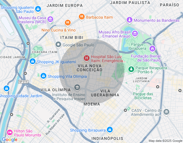 Imóvel no mapa