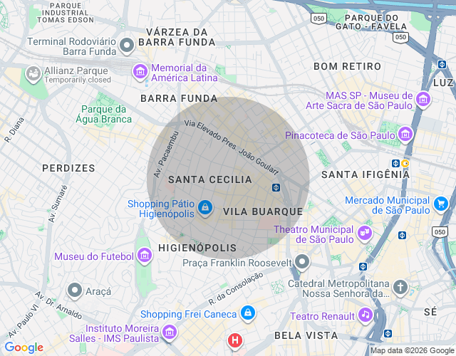 Imóvel no mapa