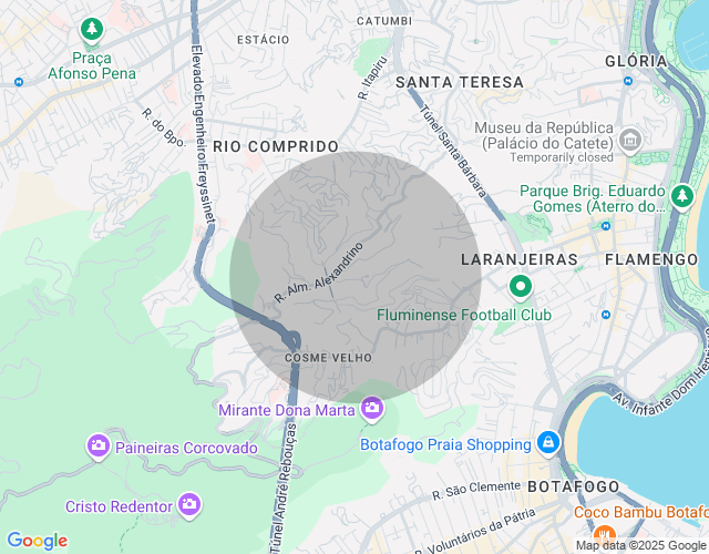 Imóvel no mapa