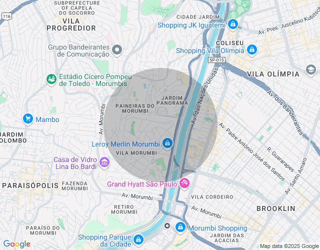 Imóvel no mapa