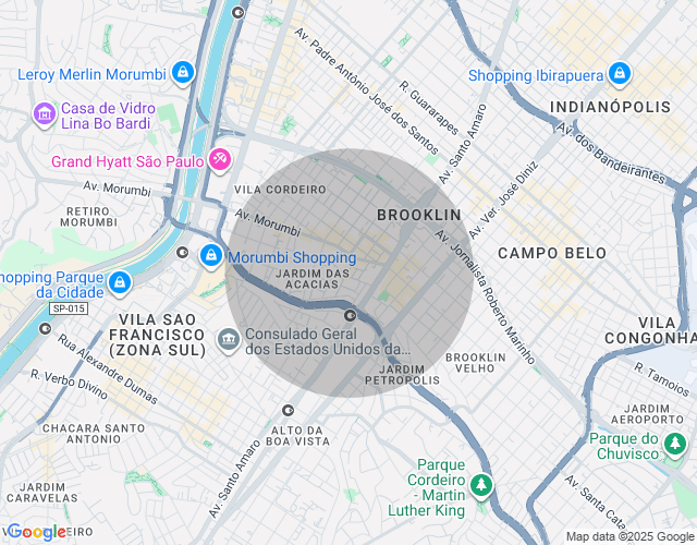 Imóvel no mapa