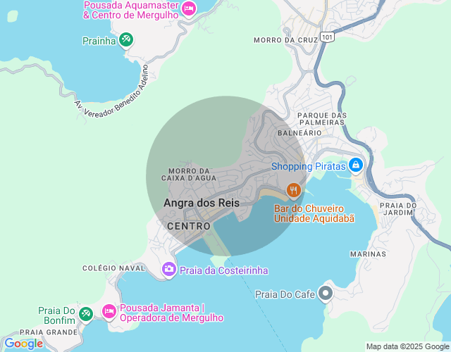 Imóvel no mapa