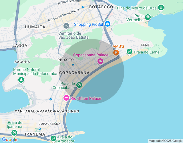 Imóvel no mapa