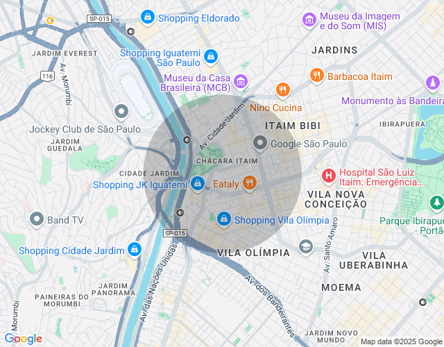 Imóvel no mapa